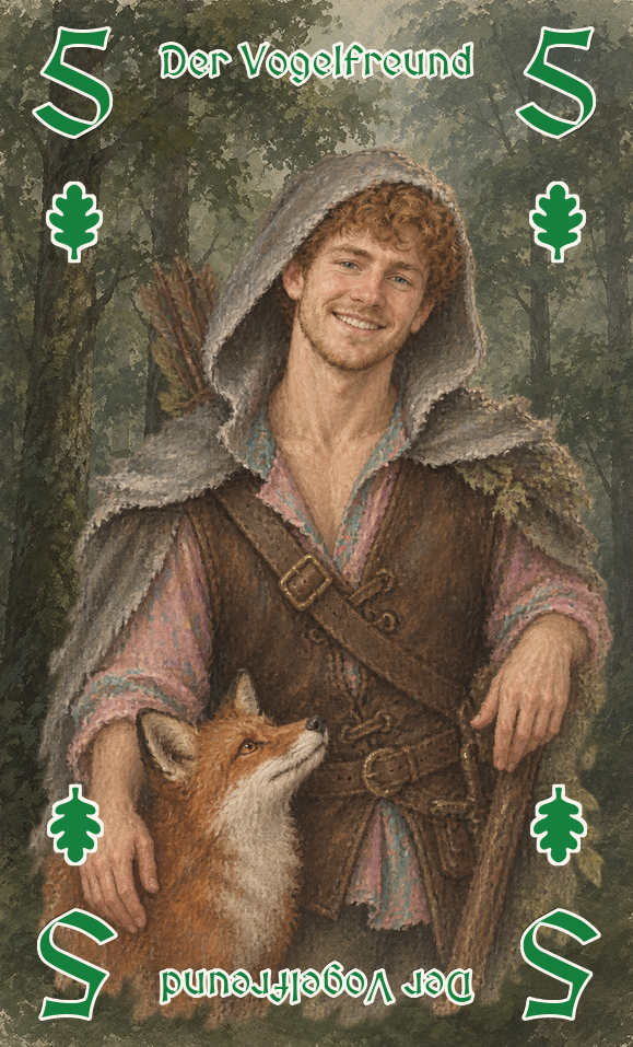 Jonas als Waldläufer