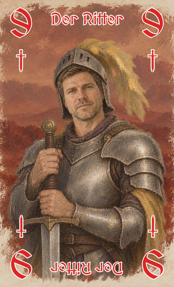 Markus als Ritter