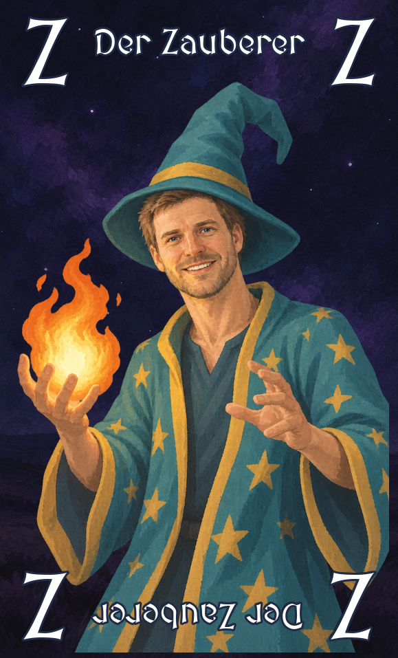 Markus als Zauberer
