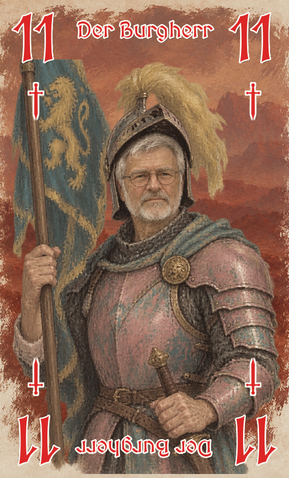 Werner als Ritter